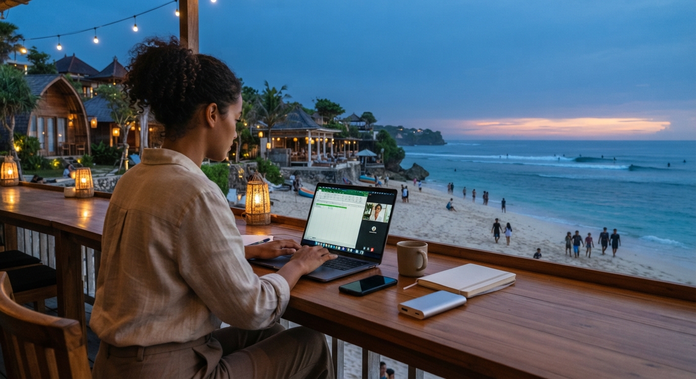 Bali's Digital Nomad Boom: Transforming Local Tourism Landscape