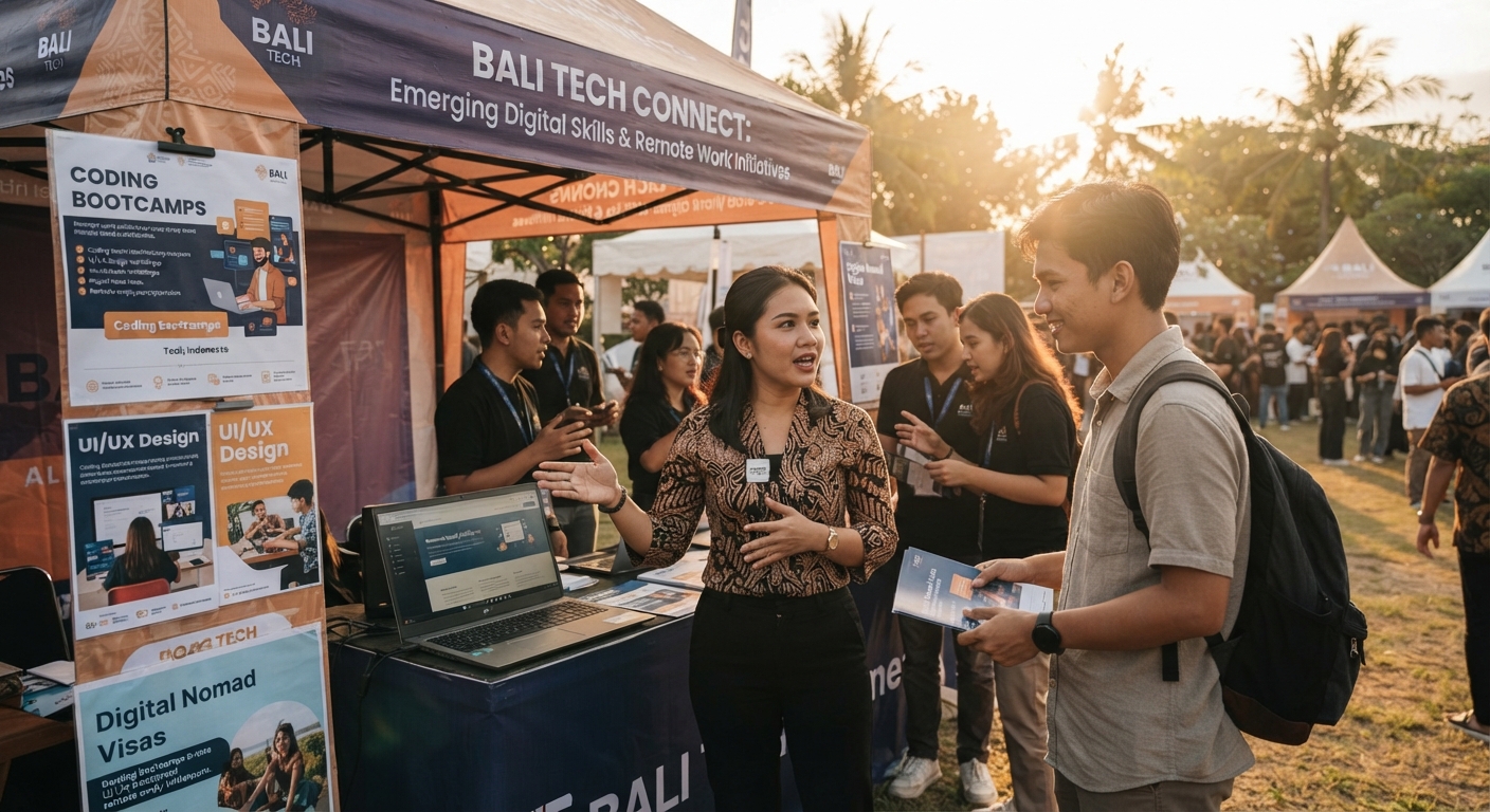 Bali's Emerging Tech Sector: Job Training Initiatives Flourish