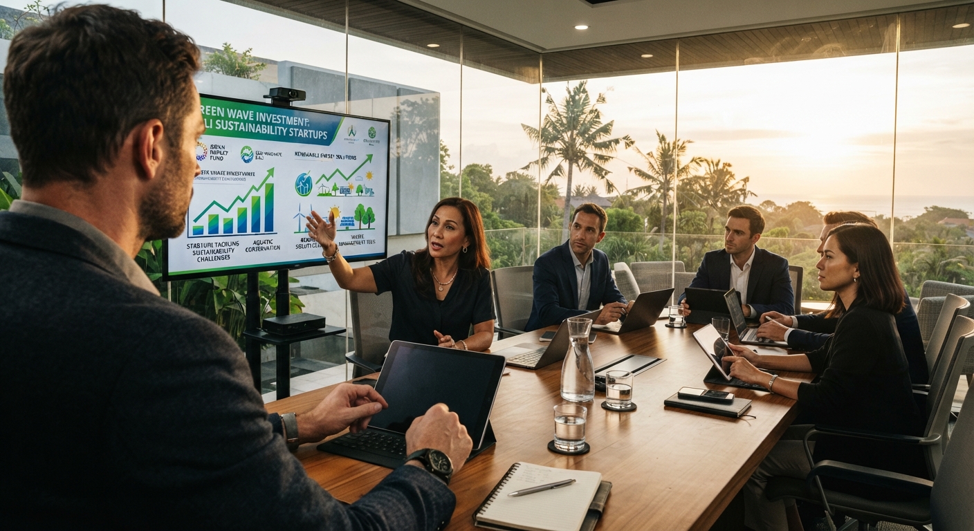 Bali's Green Investment Wave: Startups Tackle Sustainability Challenges