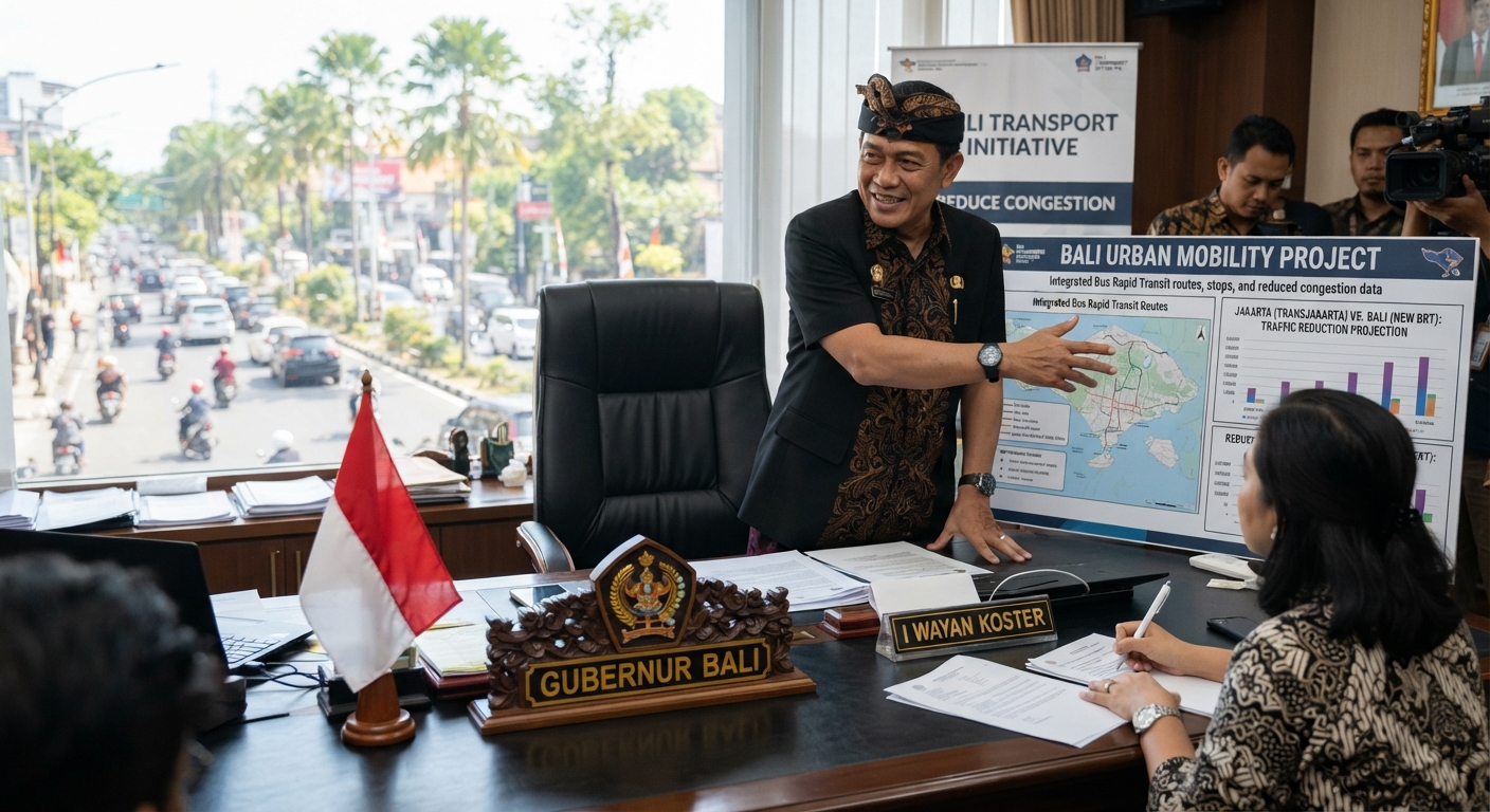 Bali's New Public Transport Initiative Aims to Reduce Traffic Congestion