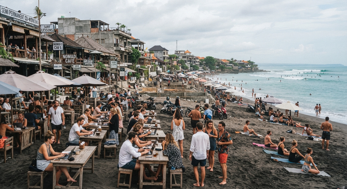 Canggu's Transformation: A Hub for Digital Nomads and Wellness Seekers